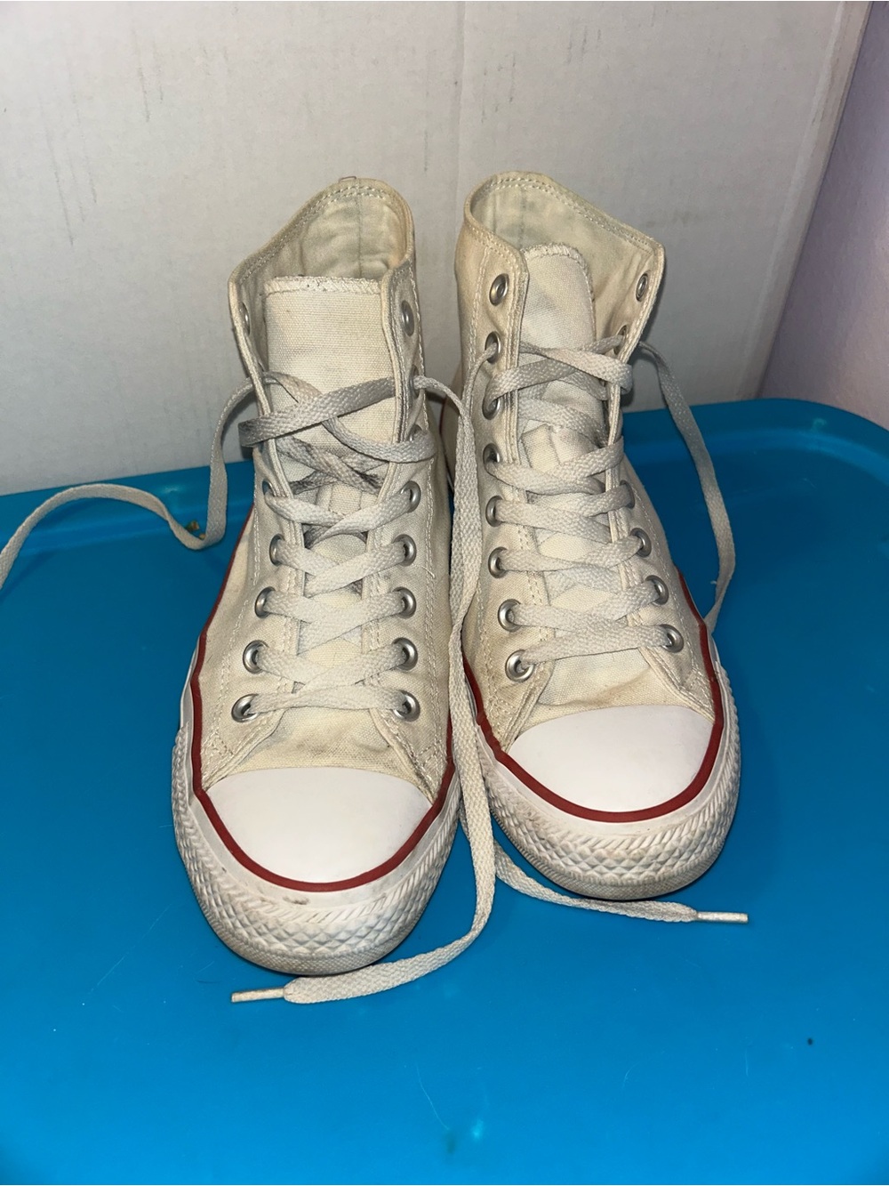 White Converse High-Top
